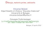 Federmanager Presentazione Vincenzo Balzani 12 aprile