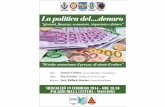 'La politica del ... denaro' workshop del 19 febbraio 2014