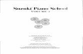 Metodo Suzuki Piano Volume 3