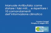 Manuale Antibufala e 10 Comandamenti della Comunicazione Climatica - Al Festival del Giornalismo di Perugia 010514