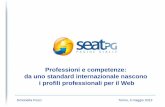 Simonetta Pozzi - Professioni e competenze: da uno standard internazionale nascono i profili professionali per il Web - Digital for Job