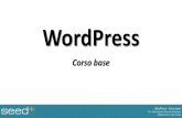 WordPress - corso base