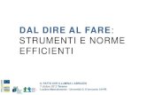 Il Patto che illumina l'Abruzzo - Luciana Mastrolonardo - Dal dire al fare: strumenti e norme efficienti