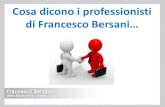 Cosa dicono di Francesco Bersani gli Agenti Immobiliari