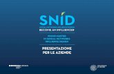 SNID, Presentazione per le aziende