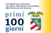 I primi 100 giorni alla guida della Provincia di Gorizia