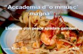 Linguine Con Spada E Gamberi