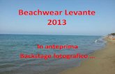 Beachwear levante 2013