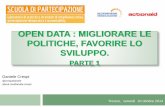 2014 10 10 Treviso Scuola Partecipazione 2.0   Open Data - parte 1