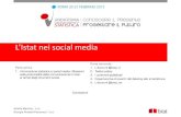 A. Martino, G. Proietti Pannunzi - L’Istat nei social media