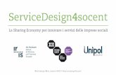 La sharing economy per innovare i servizi delle imprese sociali