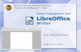 Presentazione LibreOffice Writer
