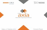 Progetto Axia - I principi della sostenibilità 27.02.2012