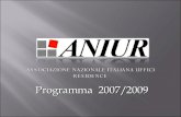 ANIUR: Programma 2007 2009