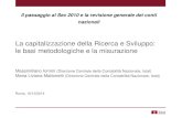 M. Iommi - M. L. Mattonetti - Il passaggio al Sec 2010 e la revisione generale dei conti nazionali