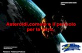 Asteroidi e comete pericoli per la terra