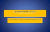 Leonardo da Vinci - una vita spesa bene