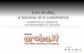 Con Aruba, a lezione di e-commerce - CORSO ONLINE: Aumenta le vendite online ottimizzando il design del tuo e-commerce