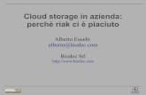 Cloud storage in azienda: perche` Riak ci e` piaciuto