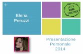 Presentazione Personale Elena Peruzzi