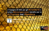 L’impegno di OGC per gli standard e la loro divulgazione: benefici per la diffusione degli Open Data – Redazione di TANTO
