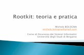 Rootkit: teoria e pratica. Michele BOLOGNA