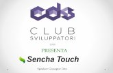 Club degli sviluppatori: Sencha Touch - 1°parte