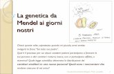 Mendel e la genetica