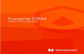 Depliant Crm Tustena TeamSystem