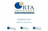Programma shopping tour Madrid e Barcellona
