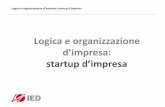 IED - Corso Logica e Organizzazione d'Impresa - lezione3