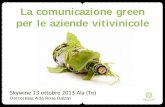 La comunicazione green per le aziende vitivinicole