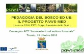 Lorenza Colletti - Pedagogia del Bosco ed UE: il Progetto PAWS-MED