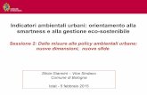 S. Giannini, Comune di Bologna - Dalle misure alle policy ambientali urbane: nuove dimensioni,  nuove sfide