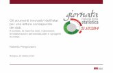 R. Piergiovanni - Gli strumenti innovativi dell’Istat per una lettura consapevole dei dati.