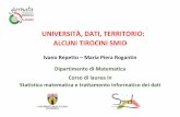 I. Repetto,  M. P.  Rogantin – Università, dati, territorio; alcuni tirocini SMID