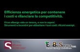 "Efficienza energetica per contenere i costi e rilanciare la competitività", Danilo Lucarella @EcoBioService - Webinar Hotel #RossoSicaniasc 30 mar 15