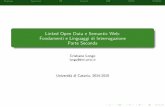 Linked Open Data e Semantic Web: Fondamenti e Linguaggi di Interrogazione - Parte SecondaCorso lod2014 slides2