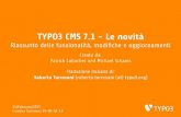 TYPO3 CMS 7.1 - Le novita