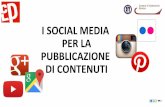 CIV SOCIAL STREET - i social media per la pubblicazione di contenuti