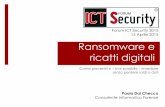 Cryptolocker, ransomware e ricatti digitali