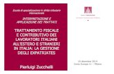 TRATTAMENTO FISCALE E CONTRIBUTIVO DEI LAVORATORI ITALIANI ALL’ESTERO E STRANIERI IN ITALIA: LA GESTIONE DEGLI EXPATRIATES