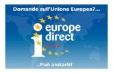 Europe Direct Roma - Fiano Romano 25 marzo 2015 Presentazione programmi comunitari