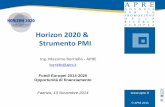Horizon 2020  - Ruolo di APRE e risultati del primo cut-off