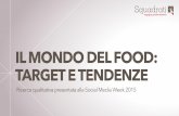 Il mondo del food: target e tendenze