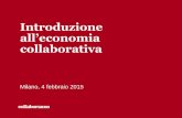 Introduzione all'economia collaborativa