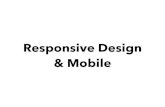 Responsive Web Design & Mobile