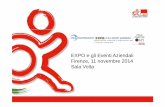 Presentazione risultati ricerca "Expo 2015 e gli eventi aziendali"