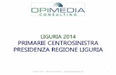 Sondaggio Primarie Centrosinistra Presidenza Regione Liguria