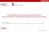 Fatturazione elettronica nella Pa - Hub regionale Umbria